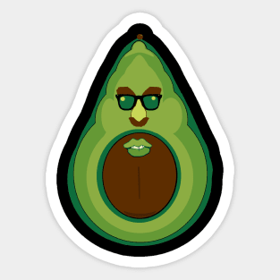 Avocado Incognito Sticker